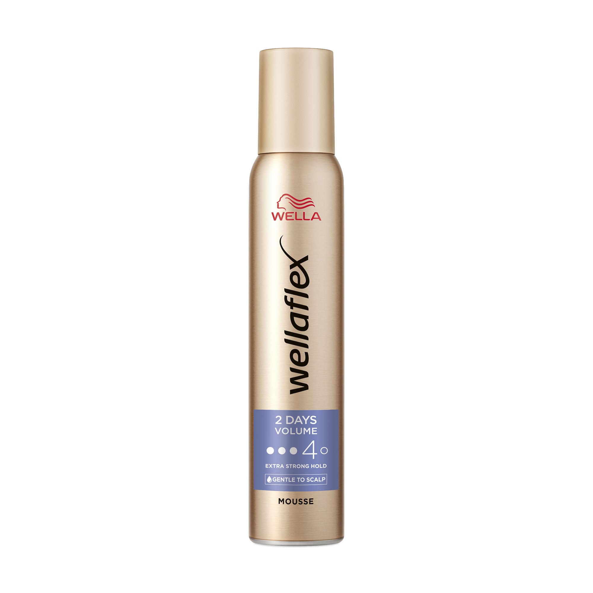 Мус для волосся WELLA Wellaflex Об'єм до 2-ох днів, Екстрасильна фiксацiя 4, 200 мл